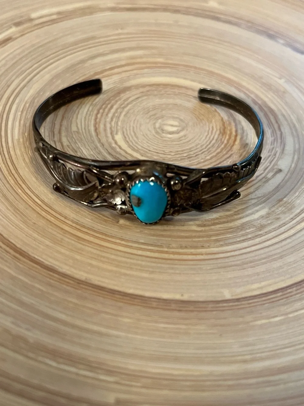 “Old Pawn” ~ Native American Turquoise Bracelet